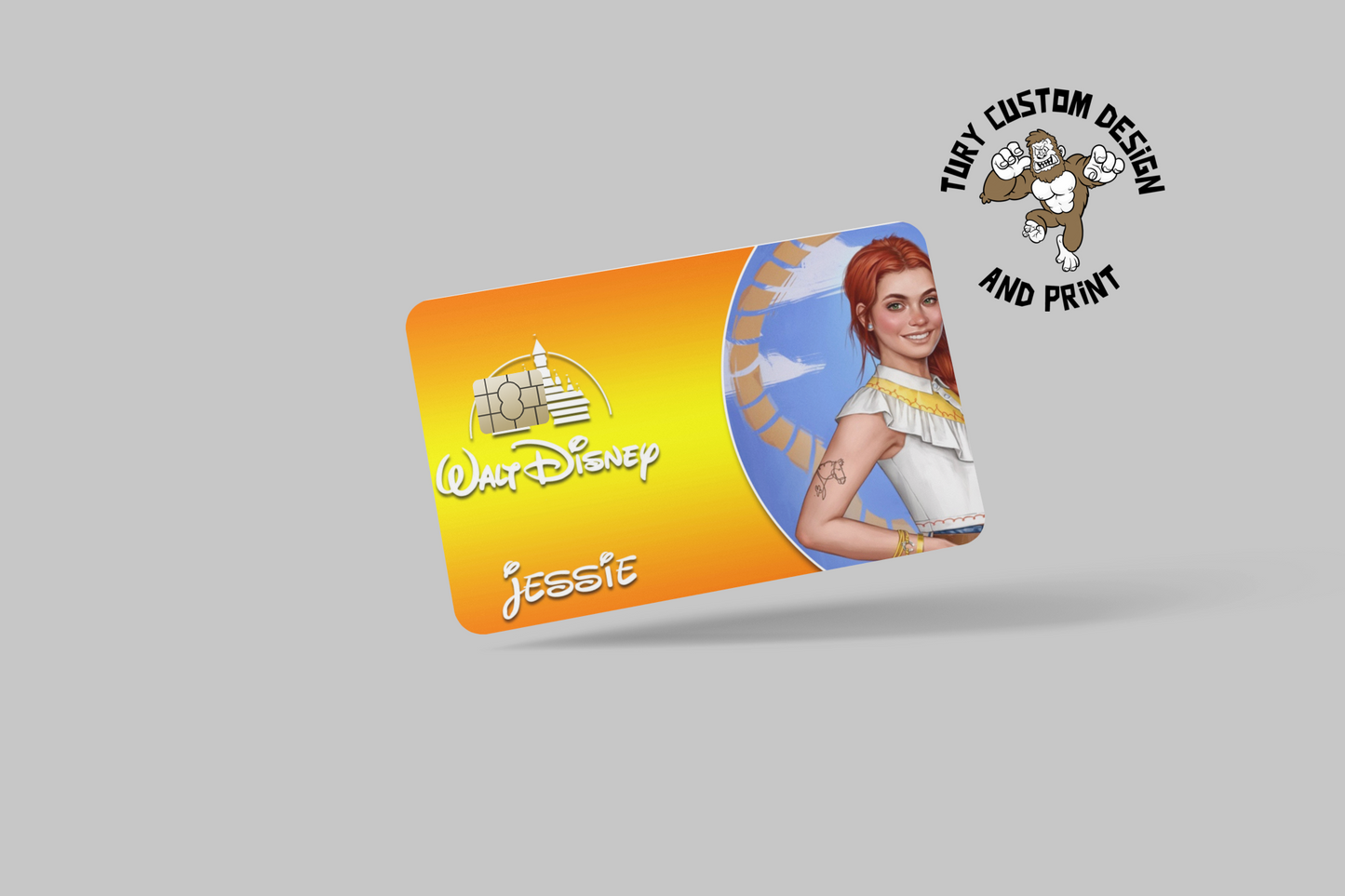 NEW PRINCESSES DISNEY 2 PC credit card skin & DEBIT CARD