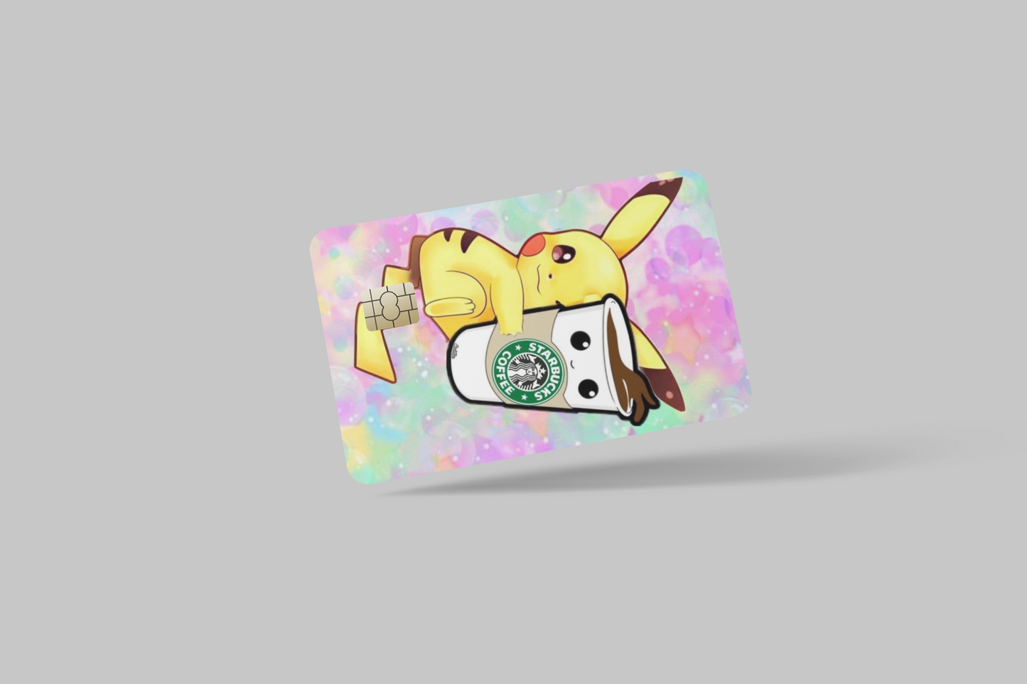 STARBUCKS 2 PC, credit card skin & DEBIT CARD