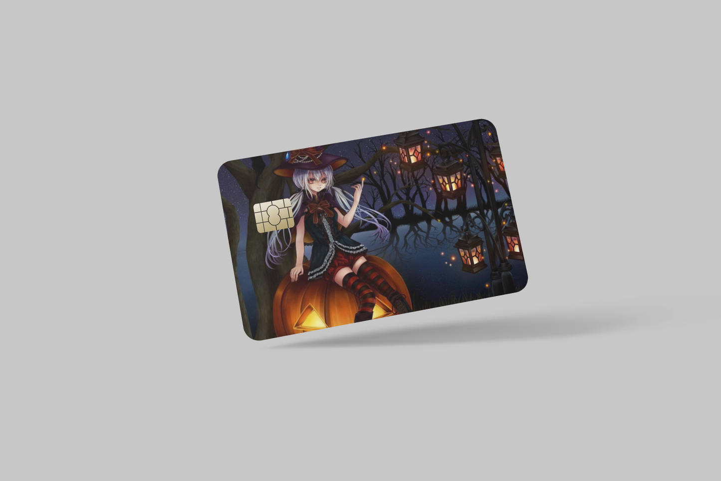HALLOWEN 2 PC credit card skin & DEBIT CARD