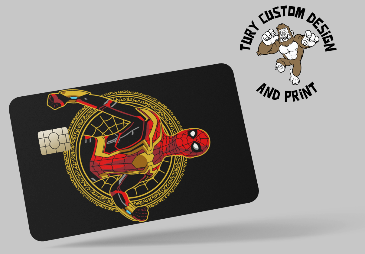 SPIDERMAN 2 PC, credit card skin & DEBIT CARD