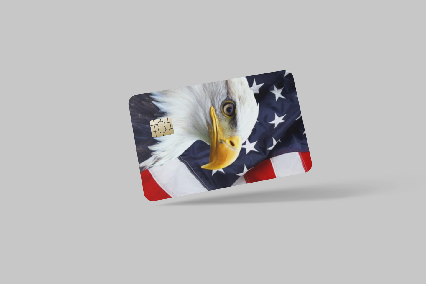 AMERICAN FLAG 2 PC, credit card skin & DEBIT CARD