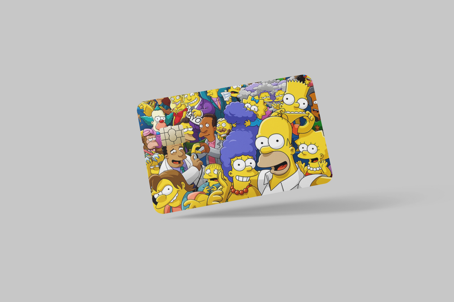 THE SIMPSONS 2 PC credit card skin & DEBIT CARD