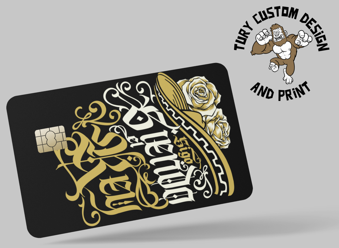 MEXICAN STYLE 2 PC credit card skin & DEBIT CARD
