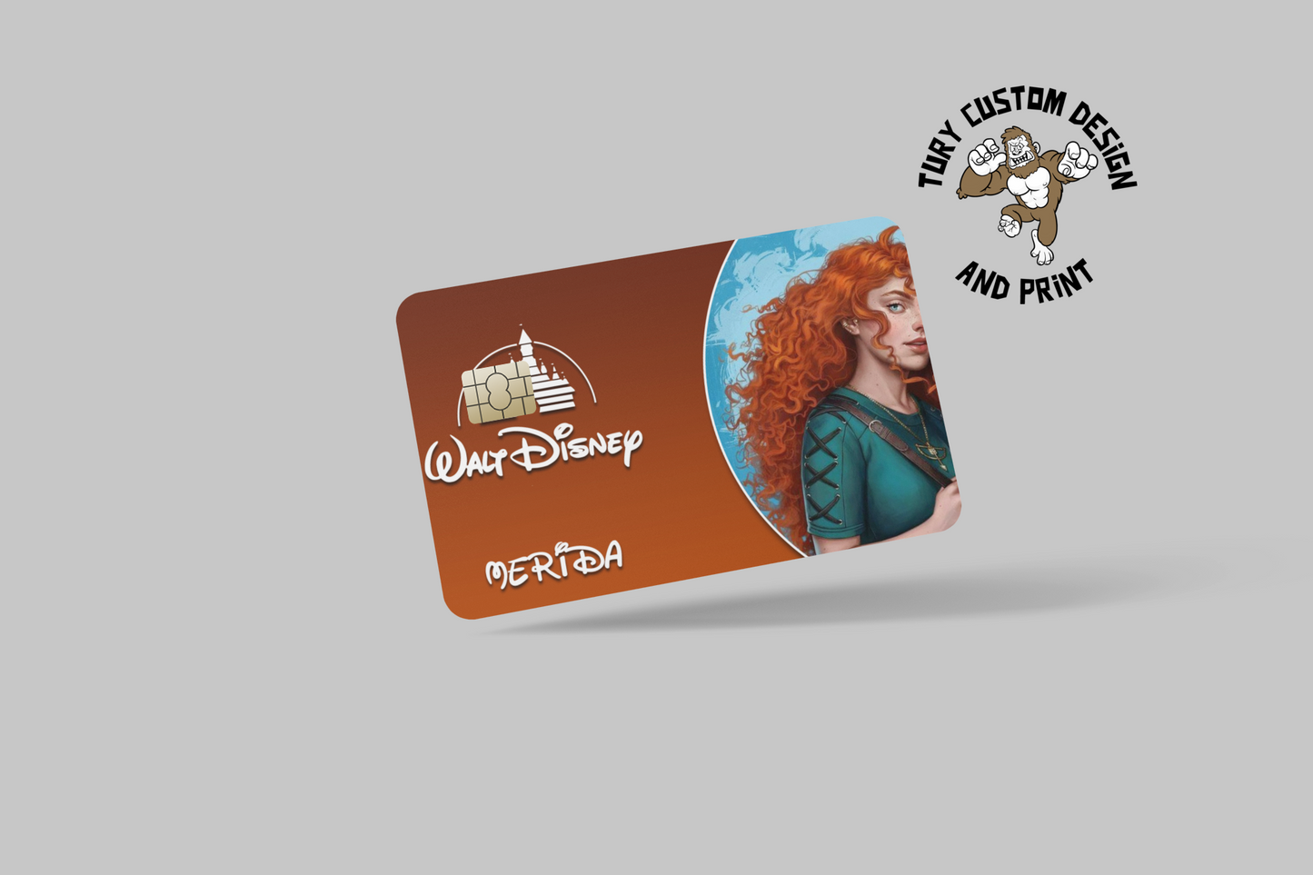 NEW PRINCESSES DISNEY 2 PC credit card skin & DEBIT CARD
