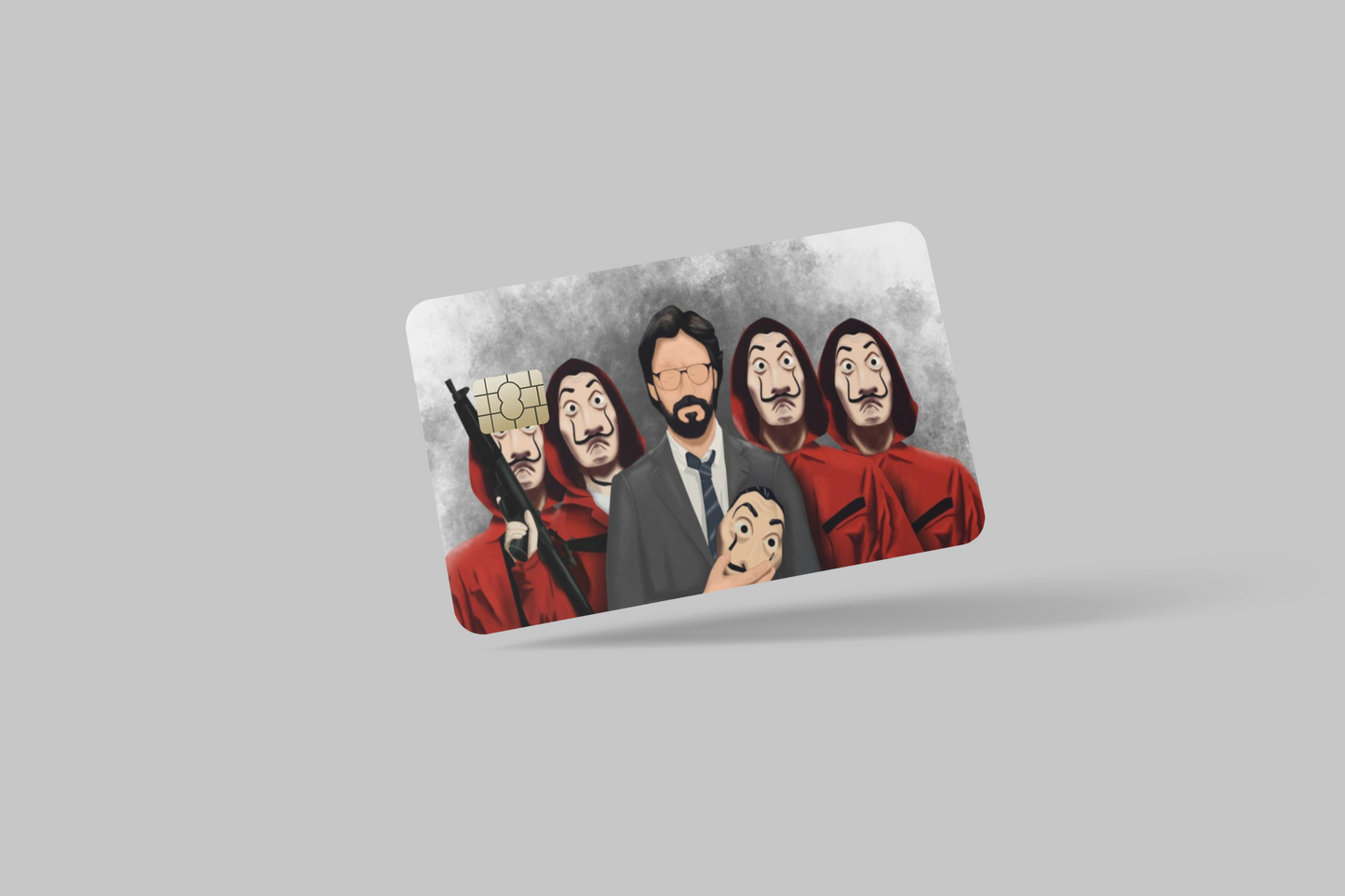 CASA DE PAPEL 2 PC, credit card skin & DEBIT CARD