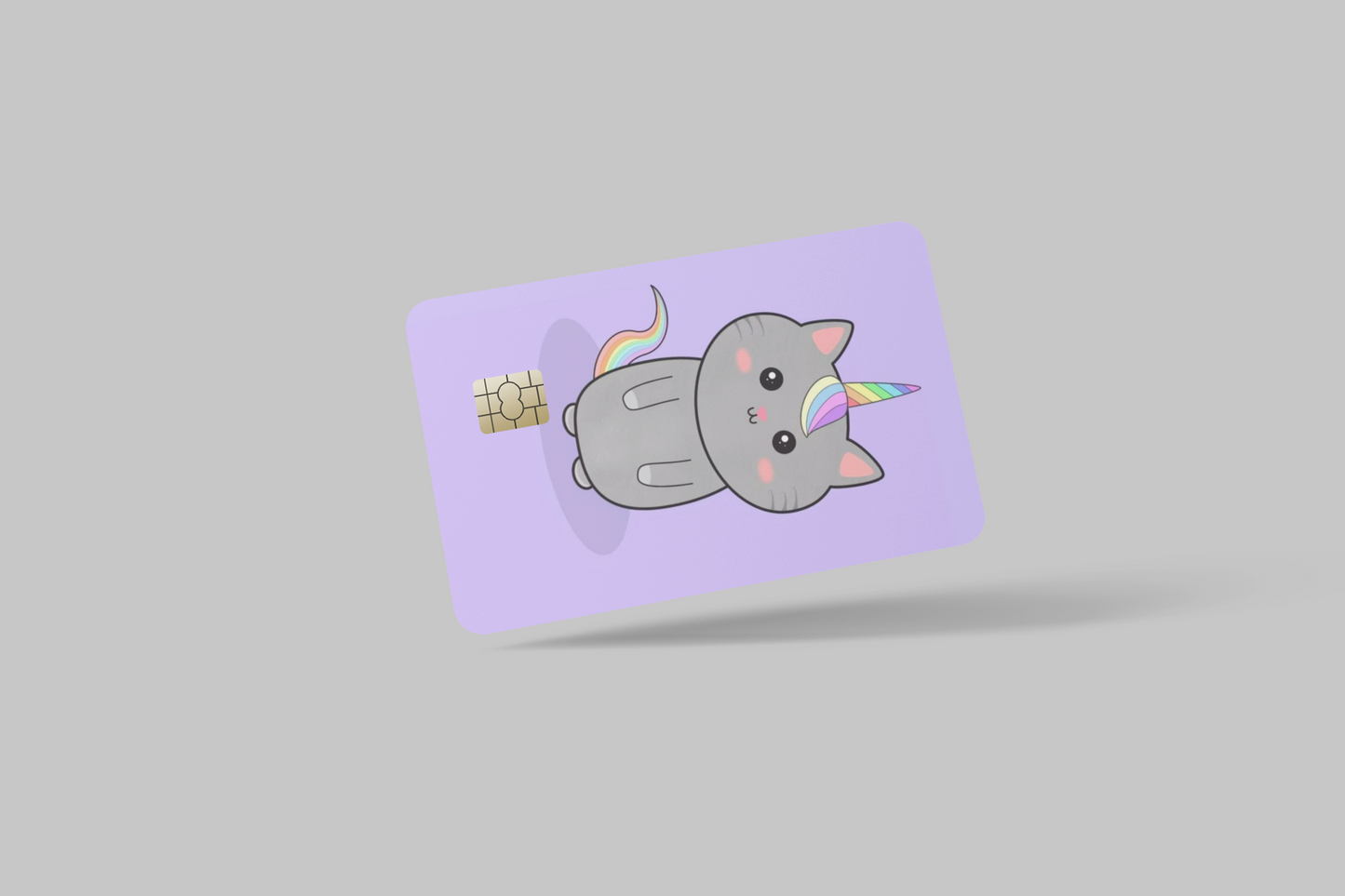 UNICORN 2 PC credit card skin & DEBIT CARD