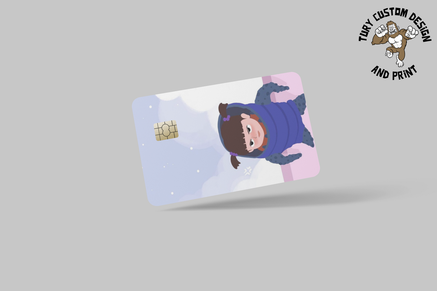MONSTER INC 2 PC credit card skin & DEBIT CARD