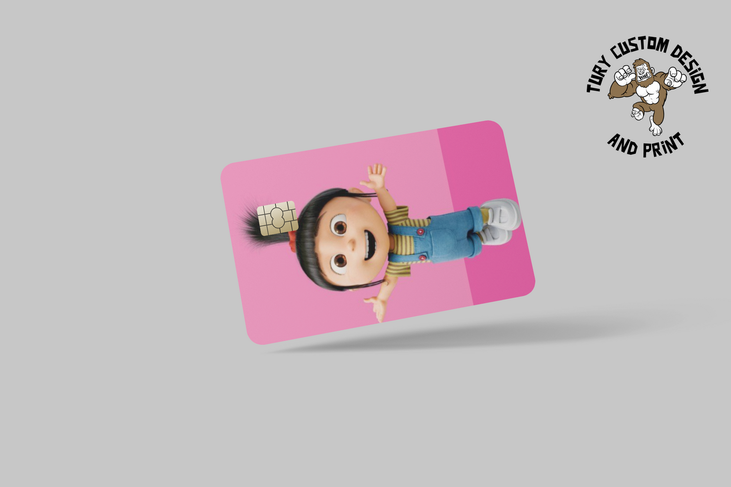 MINIONS 2 PC credit card skin & DEBIT CARD
