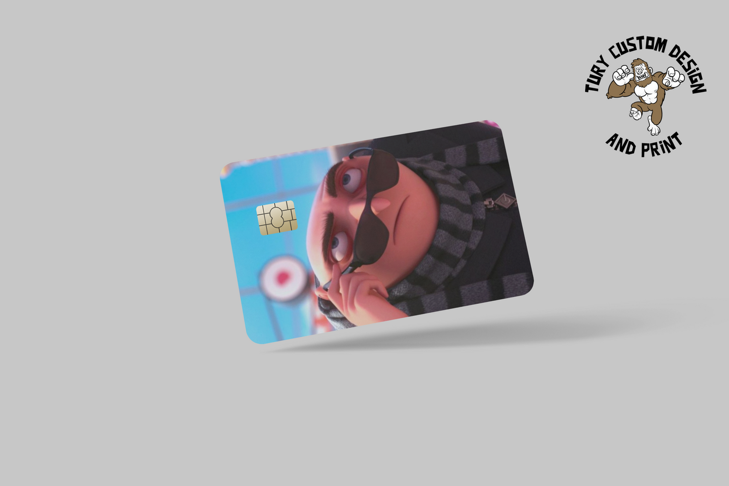 MINIONS 2 PC credit card skin & DEBIT CARD