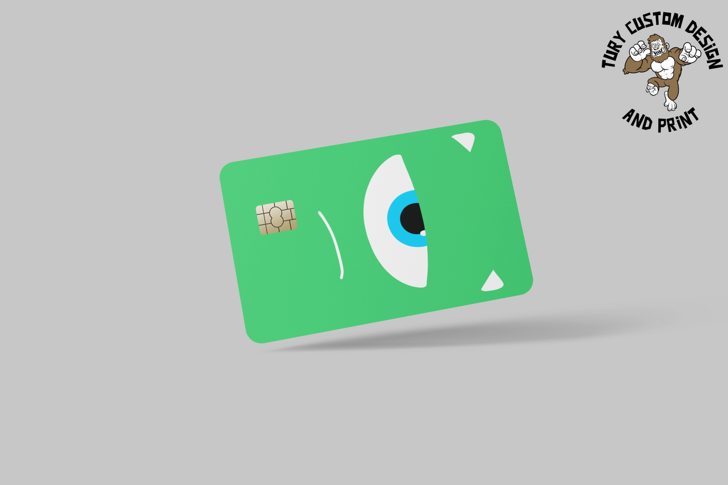 MONSTER INC 2 PC credit card skin & DEBIT CARD
