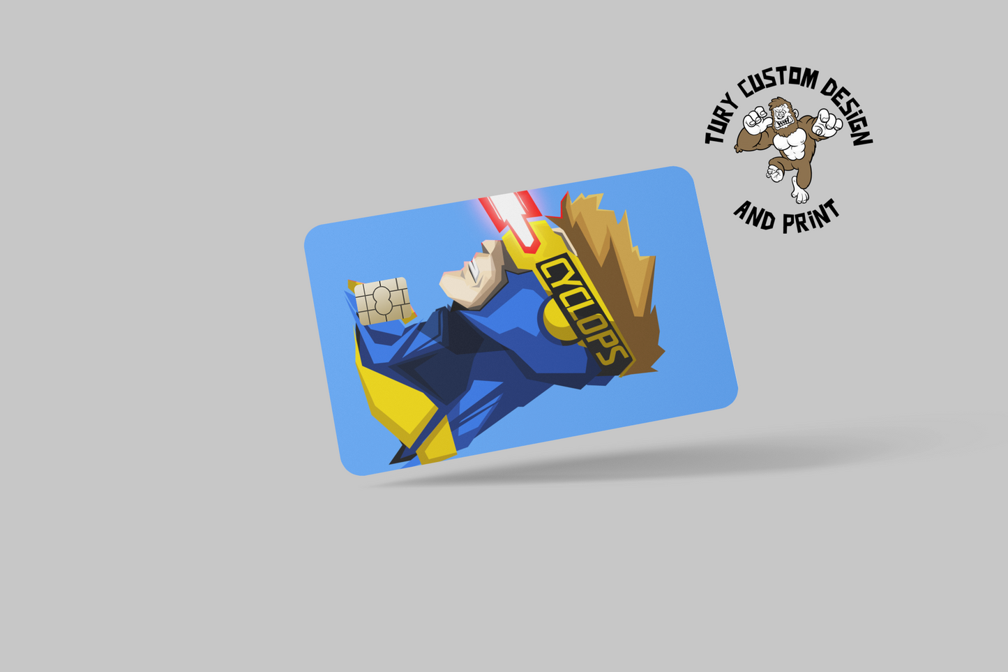 SUPERHEROS 2 PC, credit card skin & DEBIT CARD