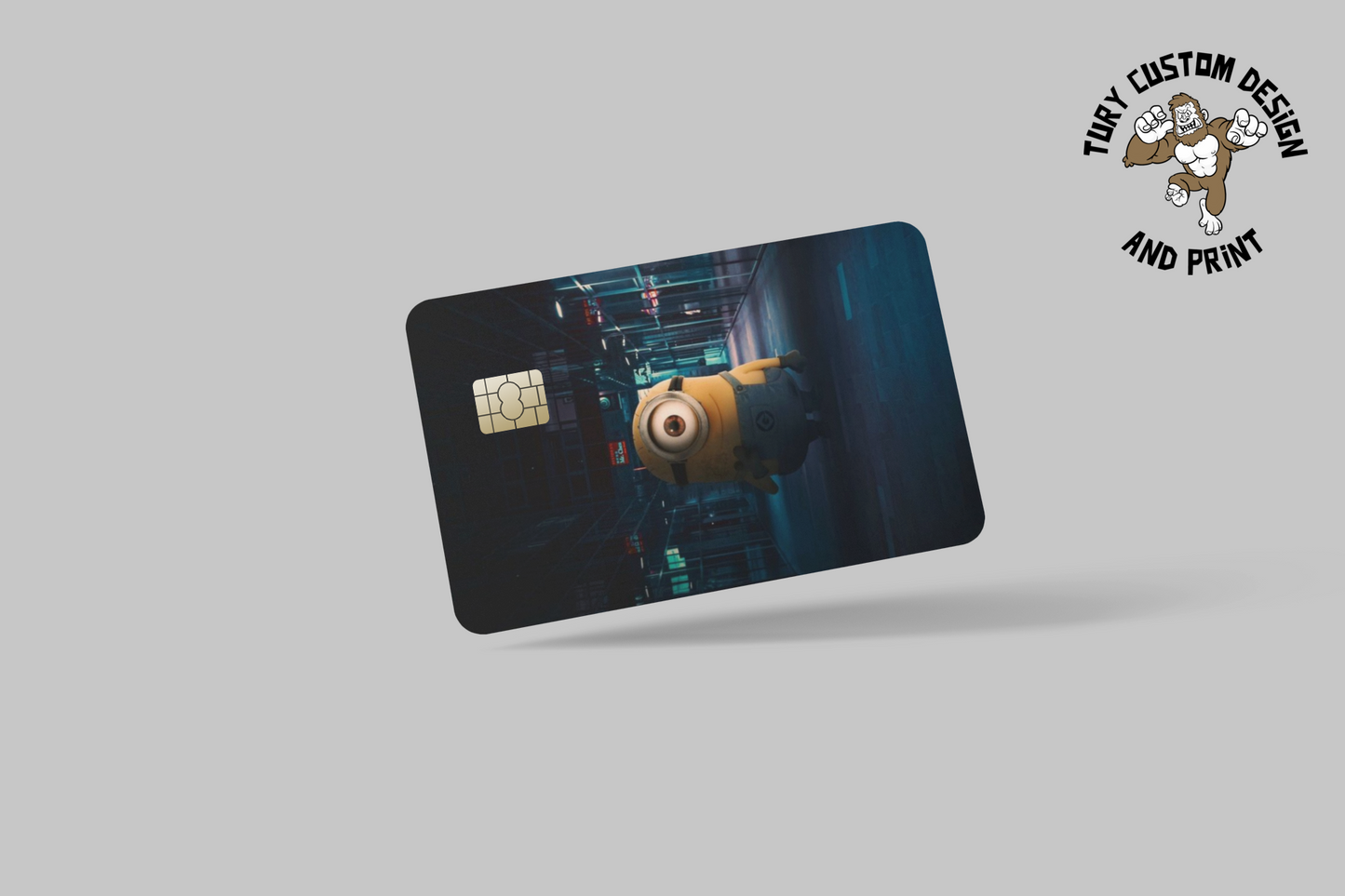 MINIONS 2 PC credit card skin & DEBIT CARD