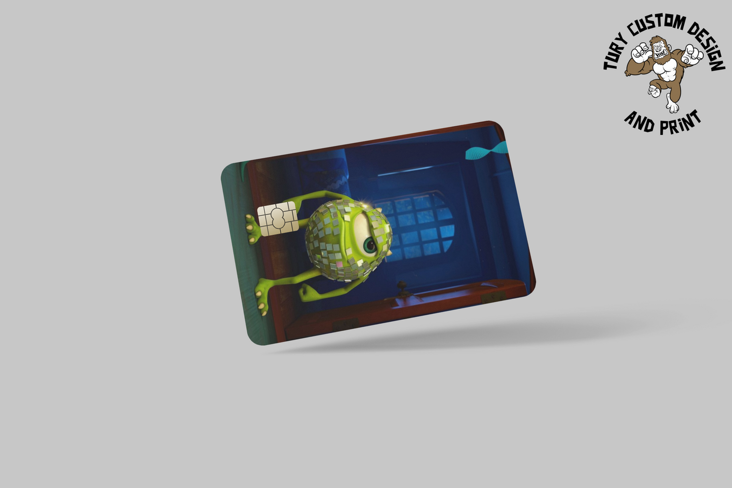 MONSTER INC 2 PC credit card skin & DEBIT CARD