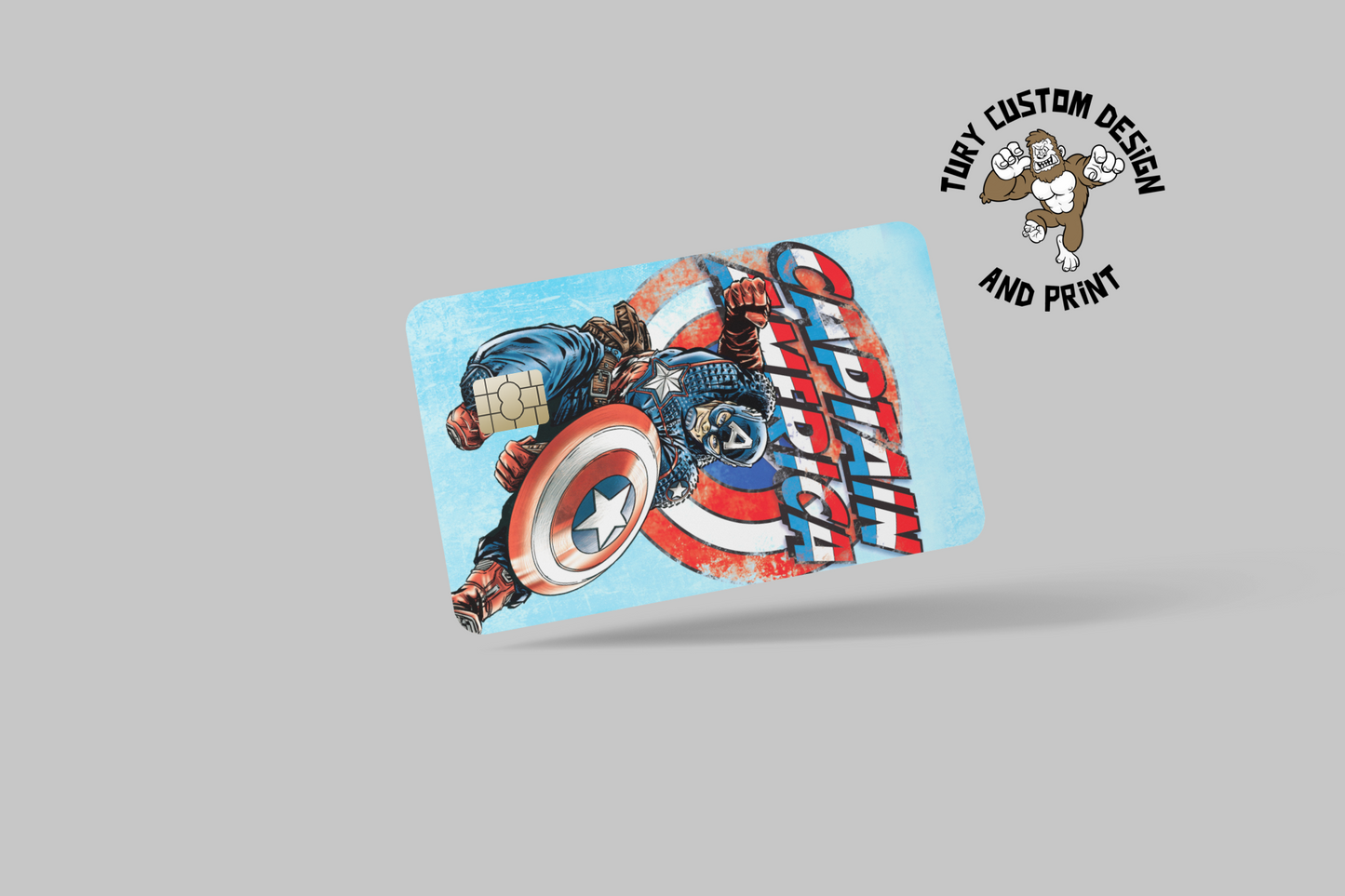 SUPERHEROS 2 PC, credit card skin & DEBIT CARD