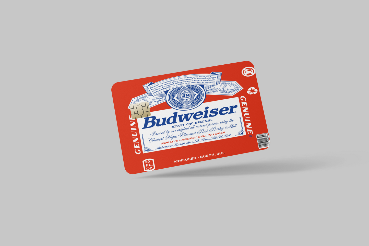 BEER 2 PC, credit card skin & DEBIT CARD