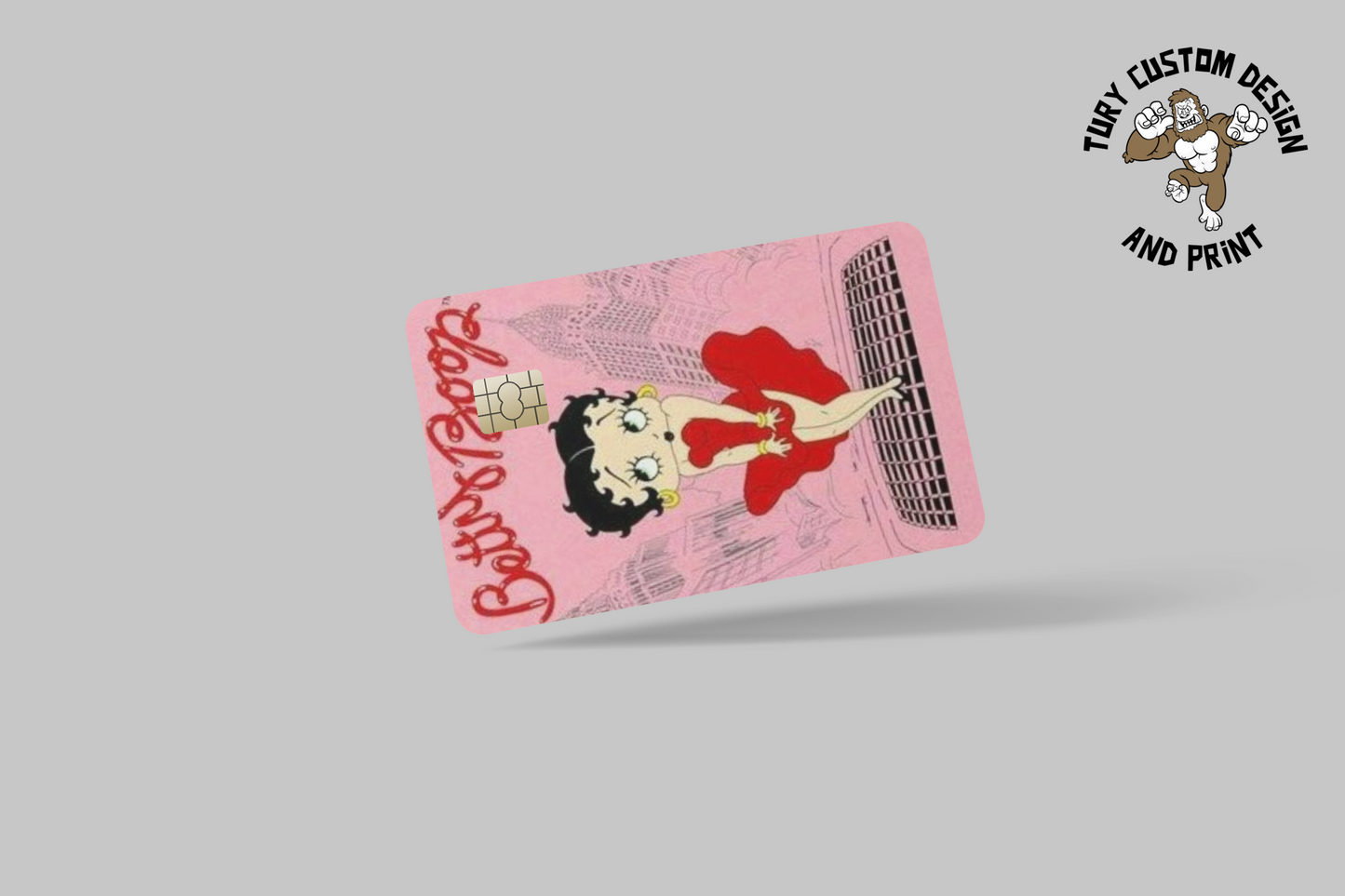 BETTY BOO 2 PC, credit card skin & DEBIT CARD