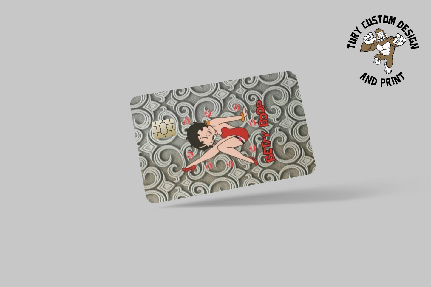 BETTY BOO 2 PC, credit card skin & DEBIT CARD