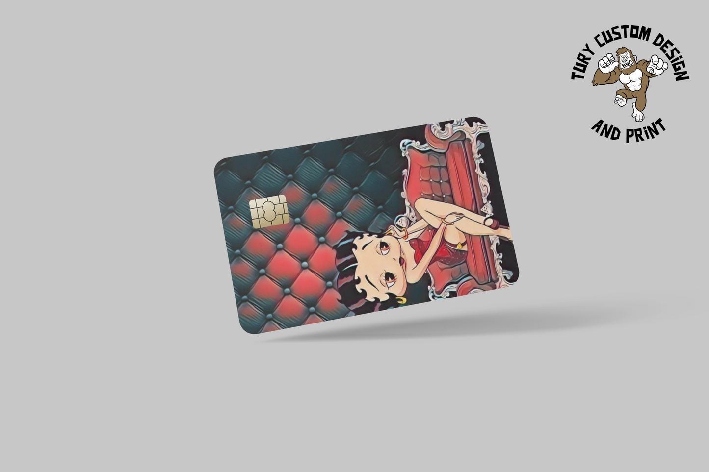 BETTY BOO 2 PC, credit card skin & DEBIT CARD