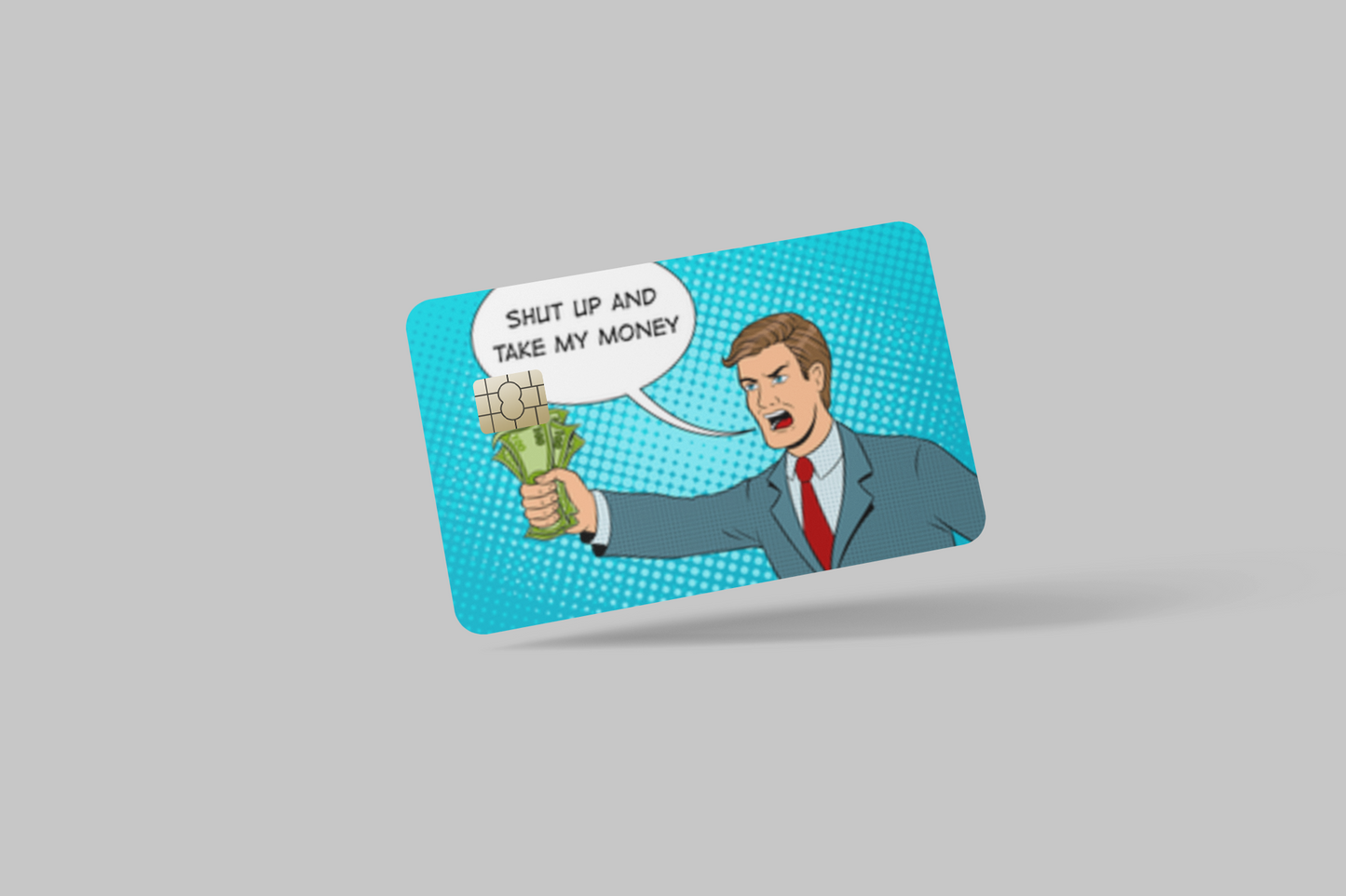 MEMES 2024 2 PC credit card skin & DEBIT CARD