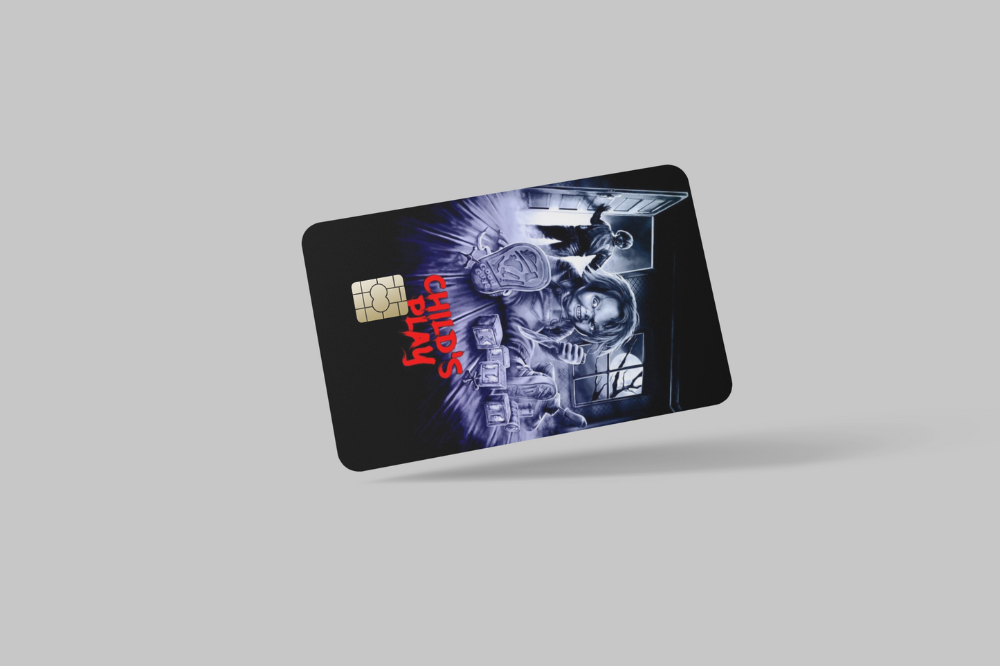 CHUCKY 2 PC, credit card skin & DEBIT CARD