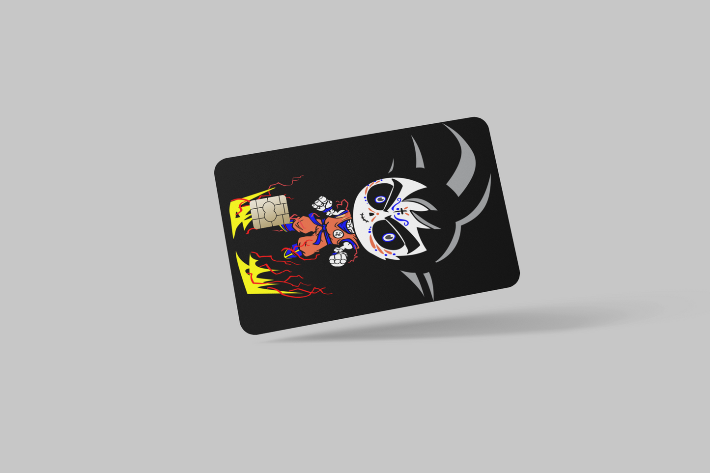DRAGON BALL 2024 2 PC credit card skin & DEBIT CARD