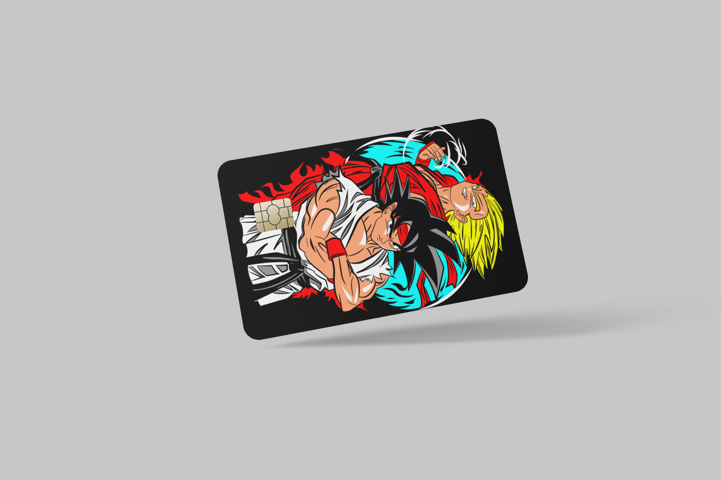 DRAGON BALL 2024 2 PC credit card skin & DEBIT CARD