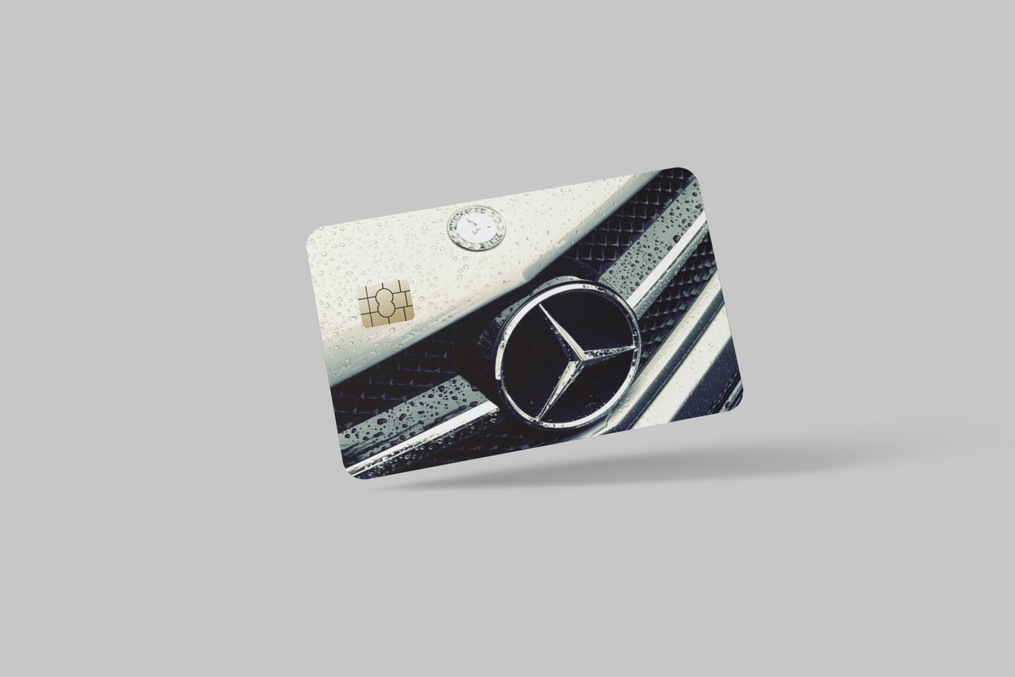 MERCEDES BENZ 2 PC credit card skin & DEBIT CARD