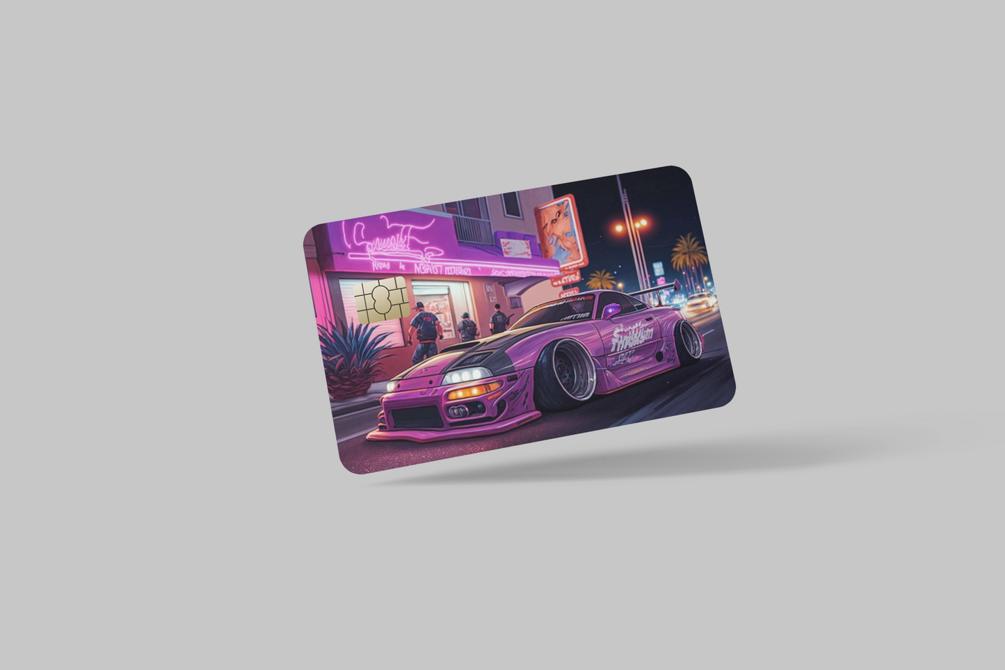 LUXERY SPORT CARS 2 PC credit card skin & DEBIT CARD