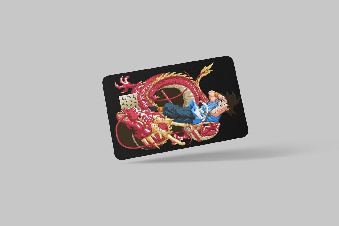 DRAGON BALL 2024 2 PC credit card skin & DEBIT CARD