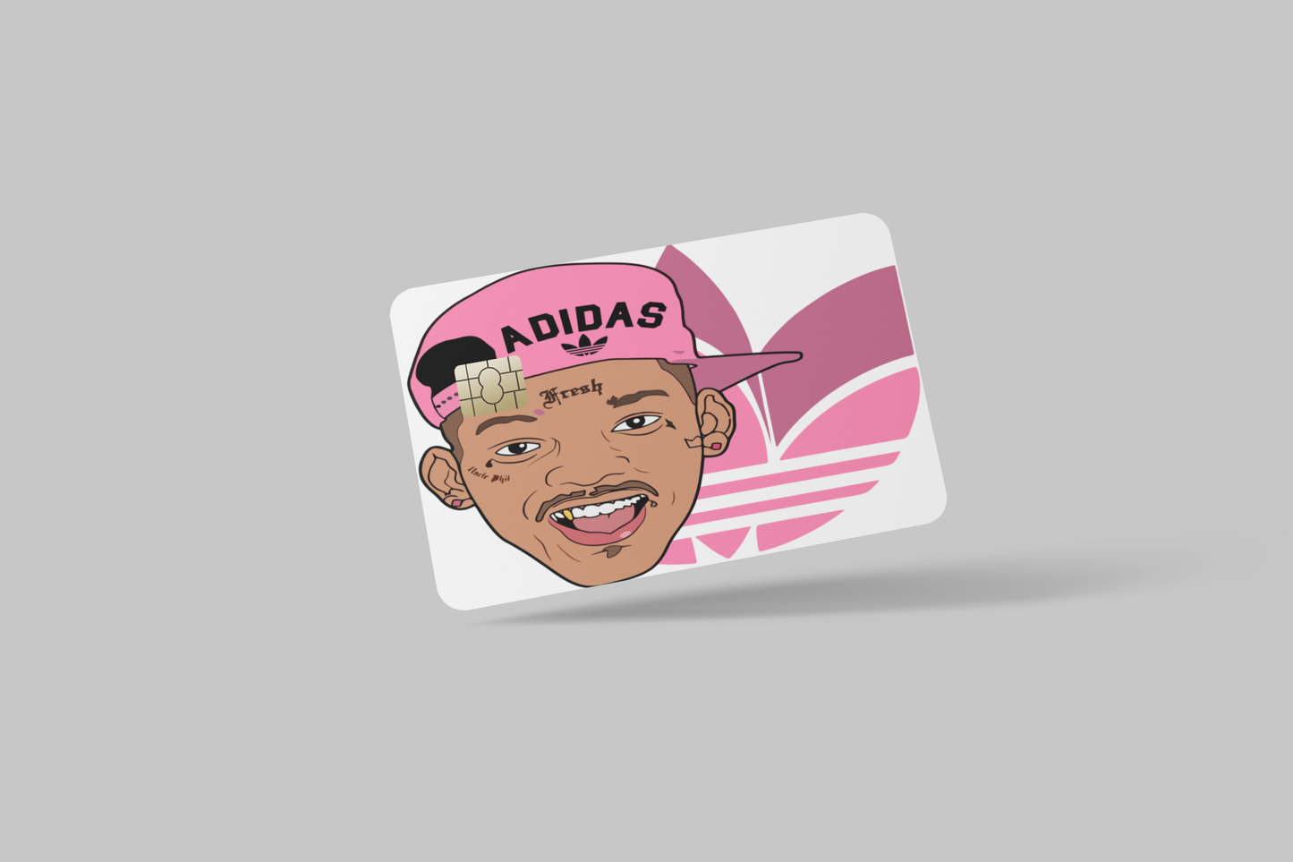 ADIDA 2 PC credit card skin & DEBIT CARD