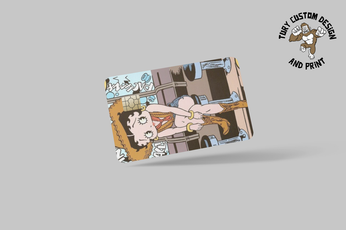 BETTY BOO 2 PC, credit card skin & DEBIT CARD