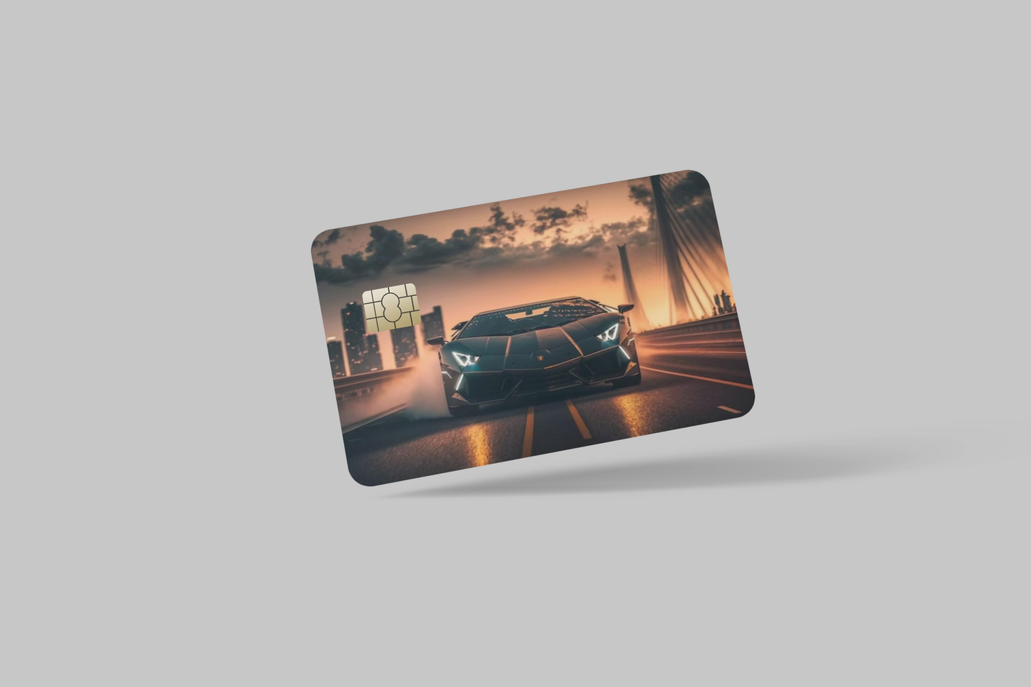 LAMBORGHINI 2 PC credit card skin & DEBIT CARD