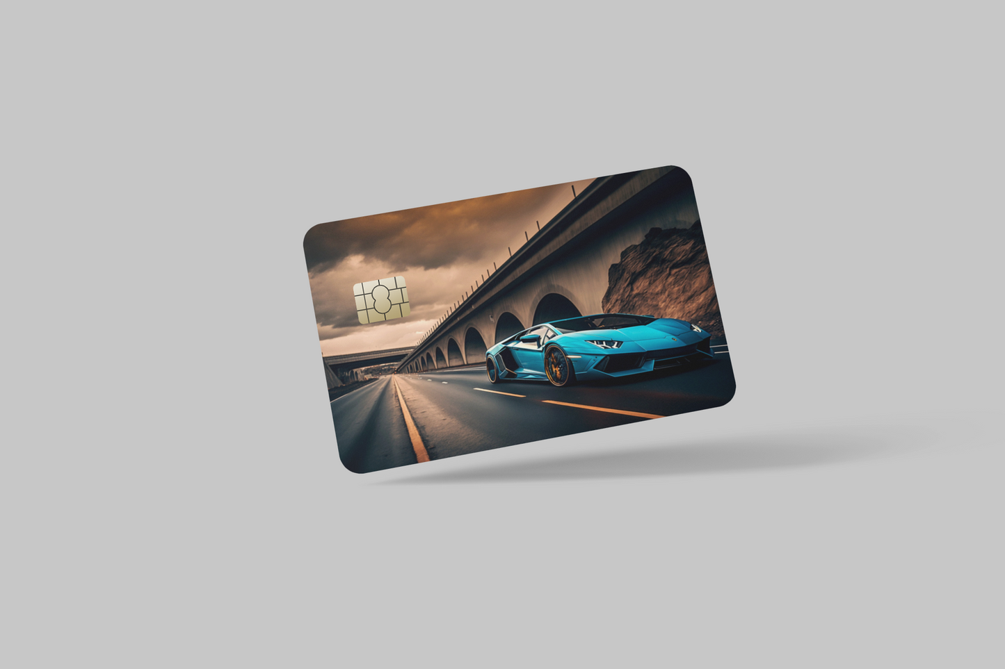 LAMBORGHINI 2 PC credit card skin & DEBIT CARD
