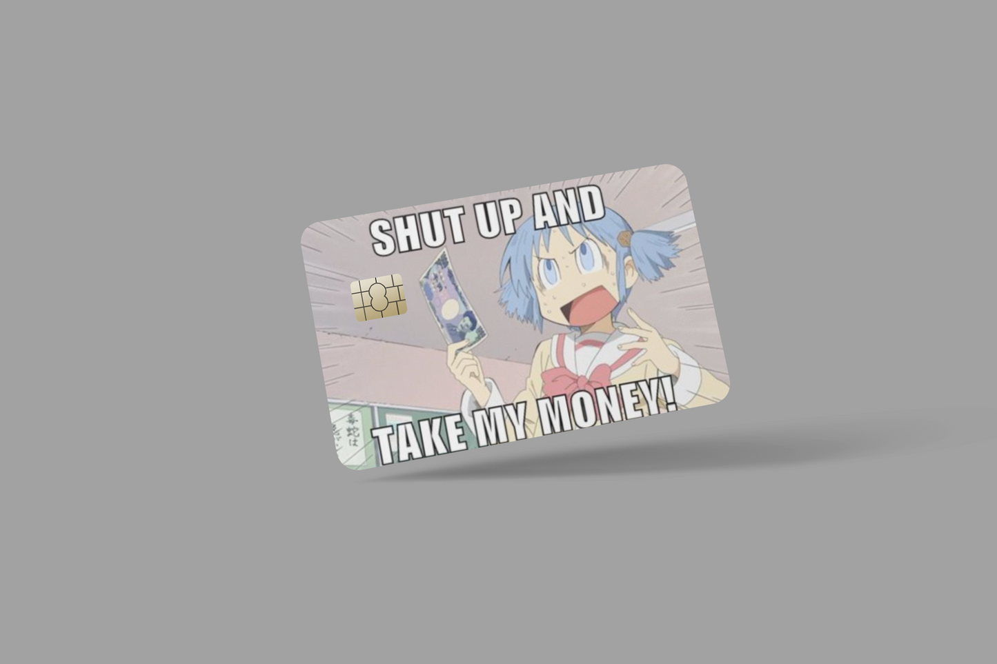MEMES 2023 2 PC credit card skin & DEBIT CARD