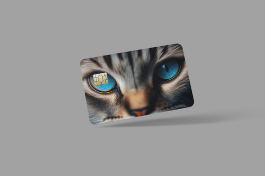 EYE ANIMAL 2 PC  credit card skin & DEBIT CARD