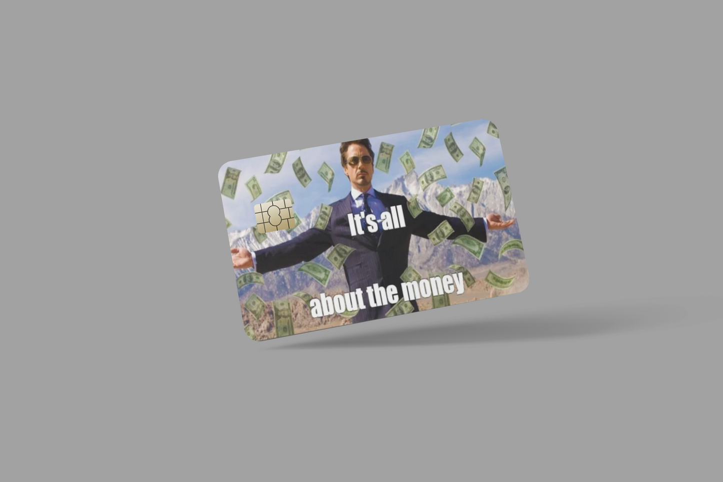 MEMES 2023 2 PC credit card skin & DEBIT CARD