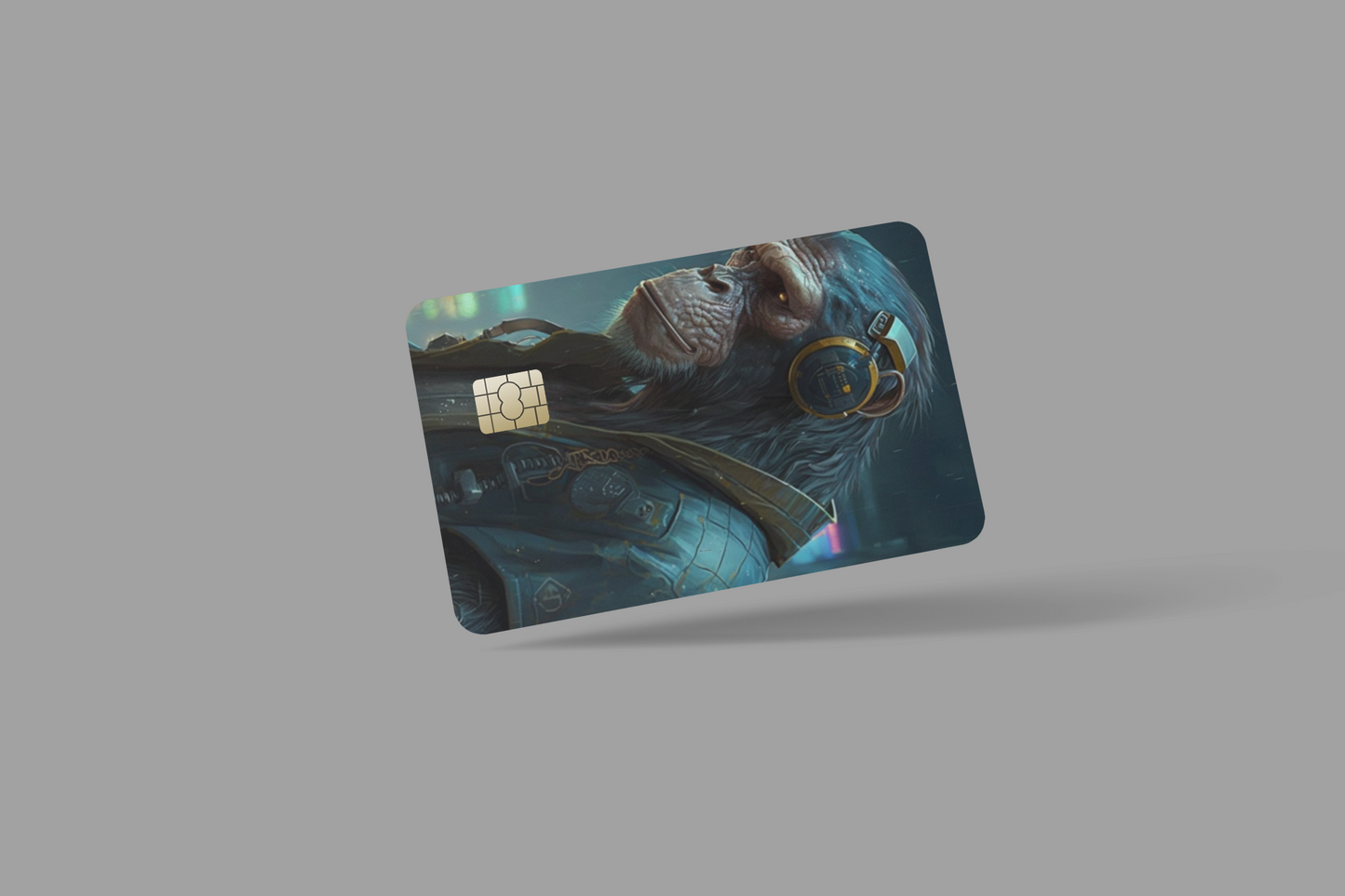 PREDATORS ANIMALS 2 PC credit card skin & DEBIT CARD