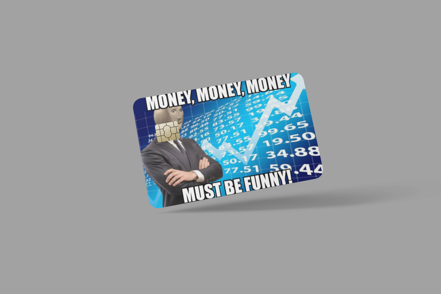 MEMES 2023 2 PC credit card skin & DEBIT CARD