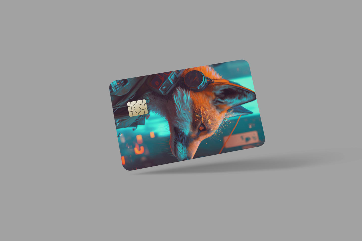 PREDATORS ANIMALS 2 PC credit card skin & DEBIT CARD