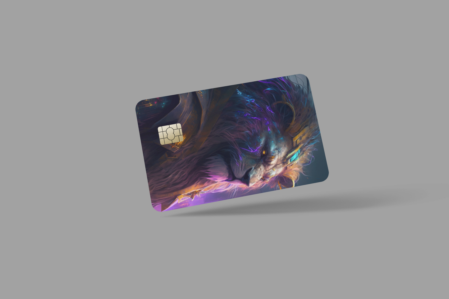 PREDATORS ANIMALS 2 PC credit card skin & DEBIT CARD