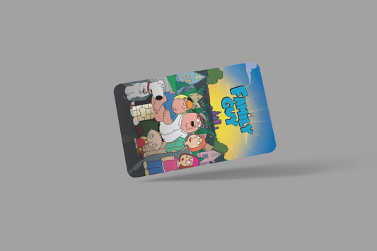 FAMILY GUY 2 PC  credit card skin & DEBIT CARD