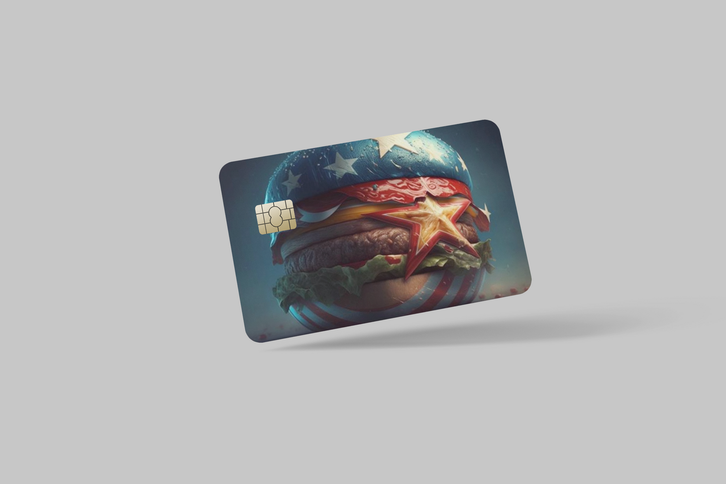 SUPERBURGER 2 PC, credit card skin & DEBIT CARD