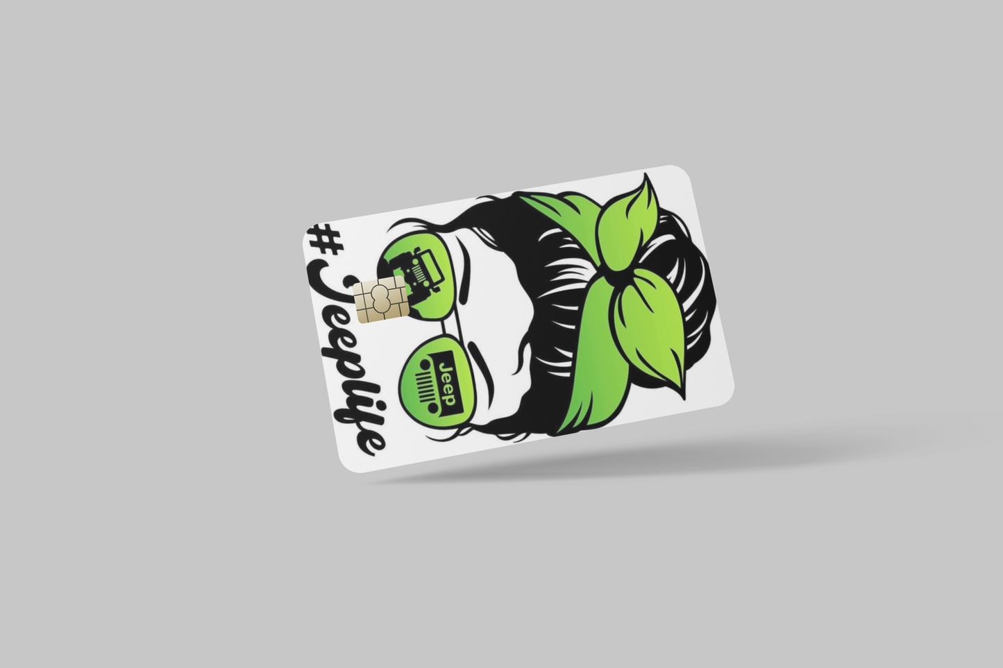 JEEP 2024 2 PC credit card skin & DEBIT CARD