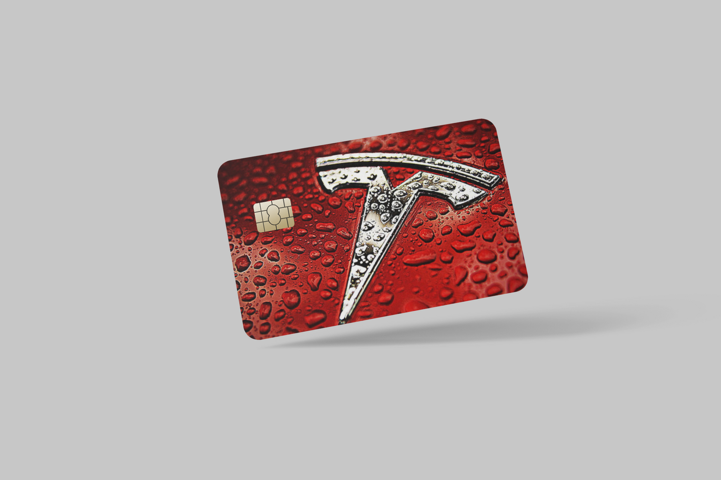 TESLA 2 PC credit card skin & DEBIT CARD
