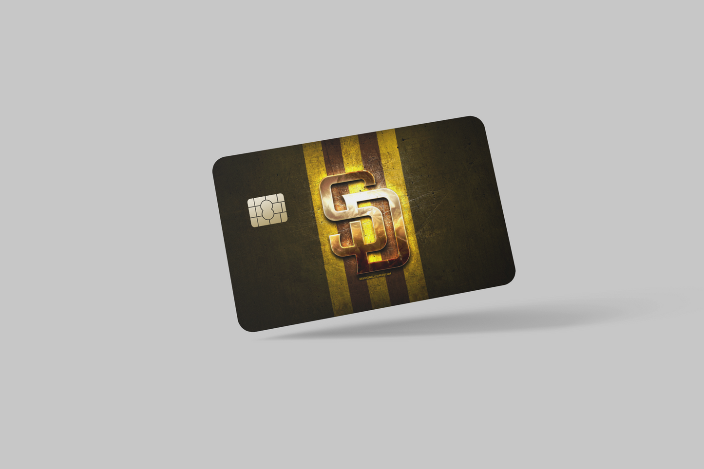 SAN DIEGO PADRES 2 PC credit card skin & DEBIT CARD