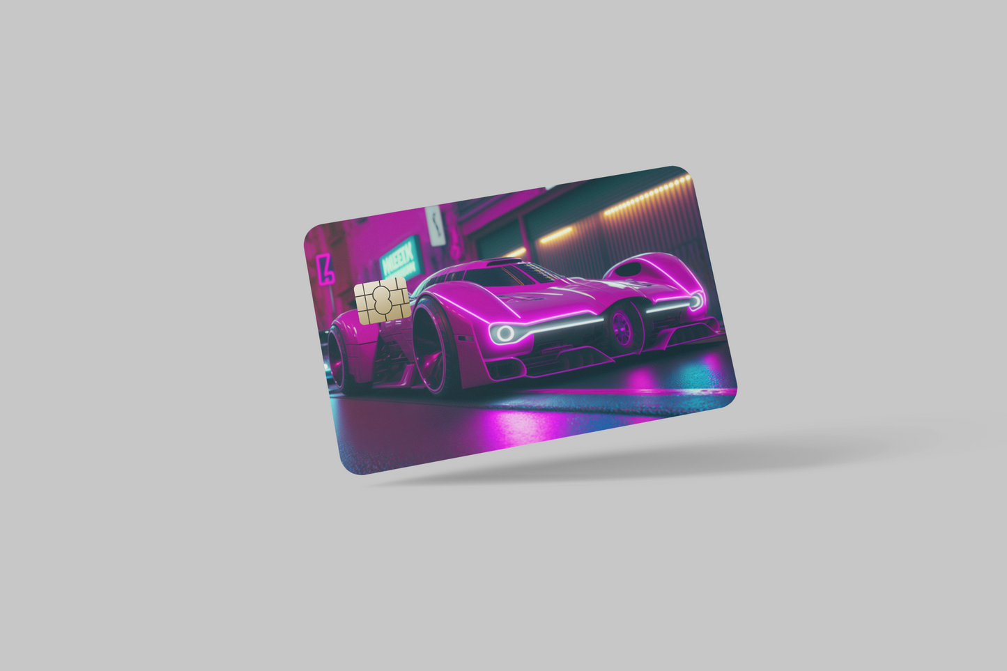 LUXERY SPORT CARS 2 PC credit card skin & DEBIT CARD