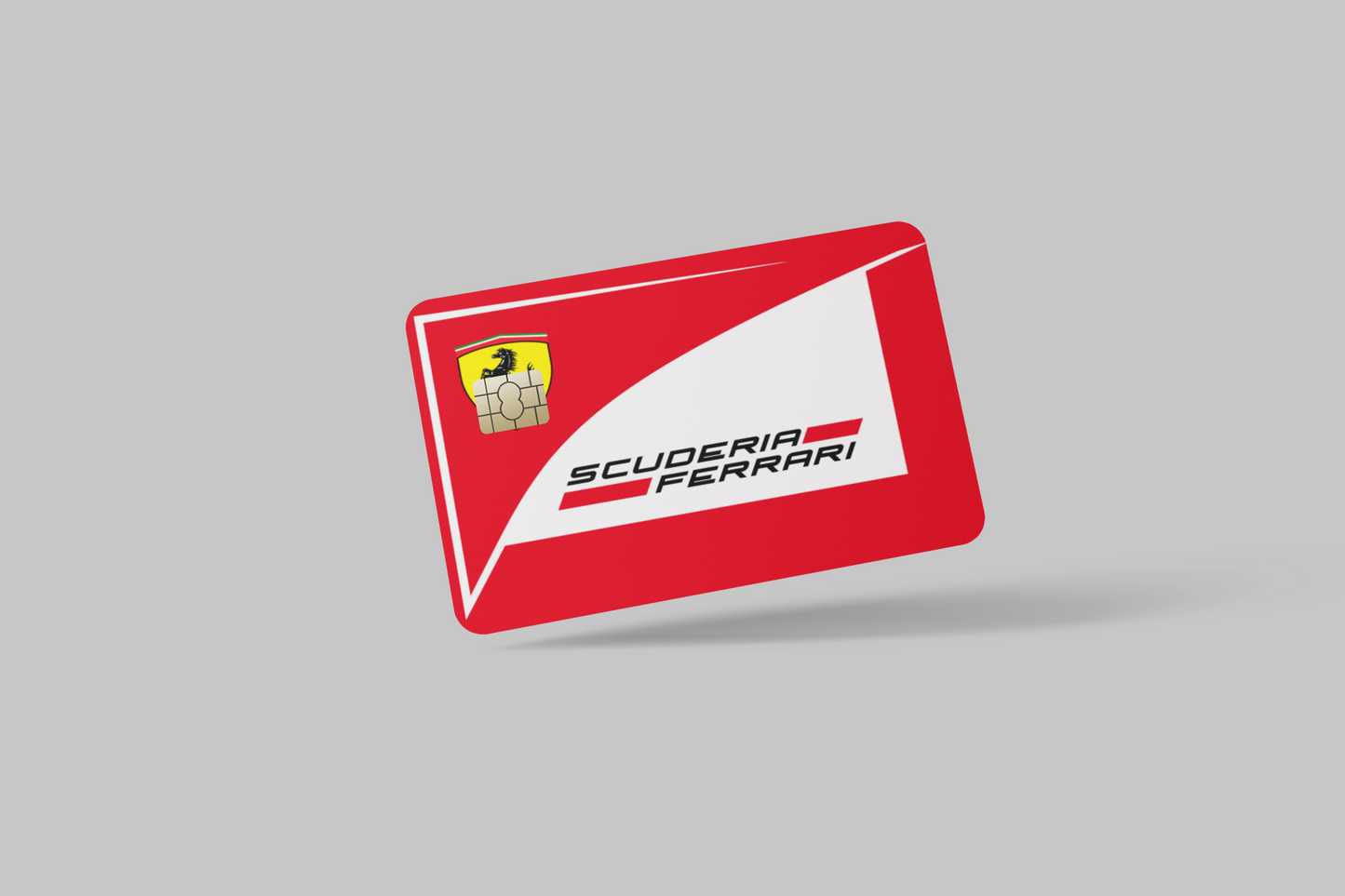 FERRARI 2 PC credit card skin & DEBIT CARD