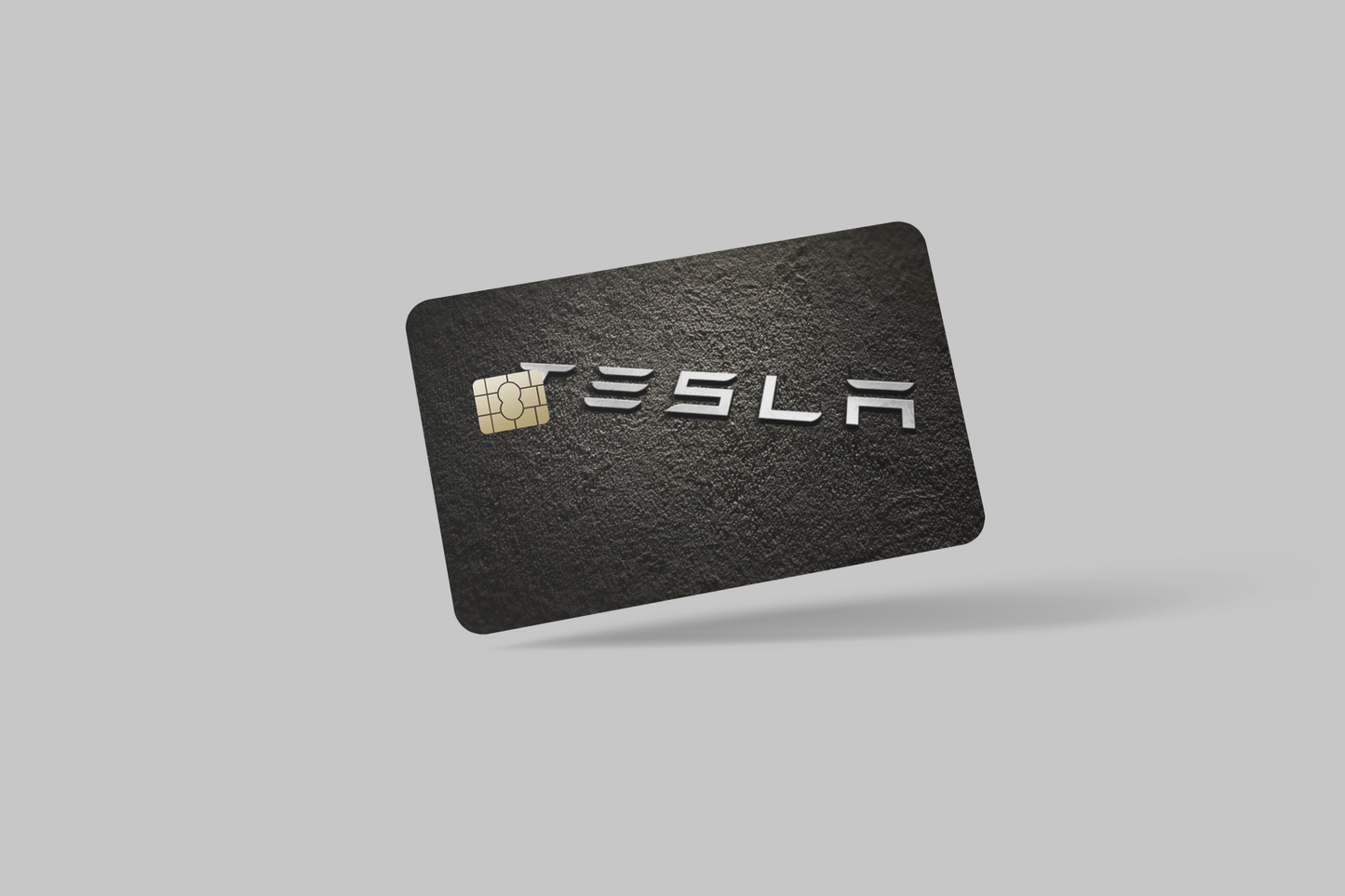 TESLA 2 PC credit card skin & DEBIT CARD