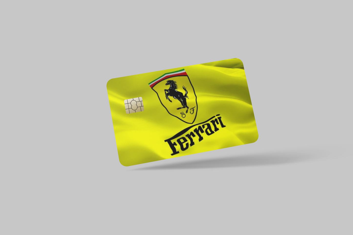 FERRARI 2 PC credit card skin & DEBIT CARD