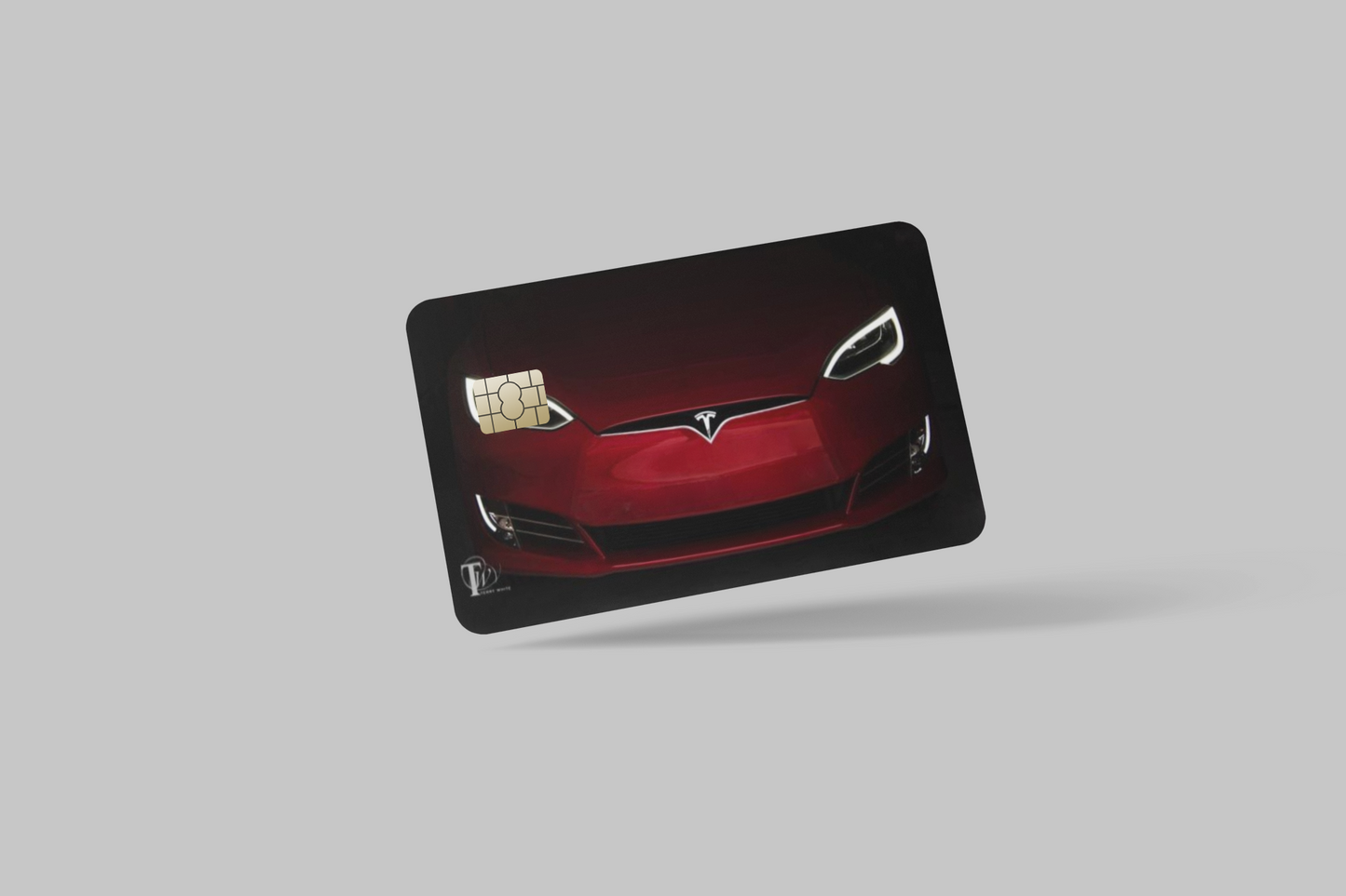 TESLA 2 PC credit card skin & DEBIT CARD